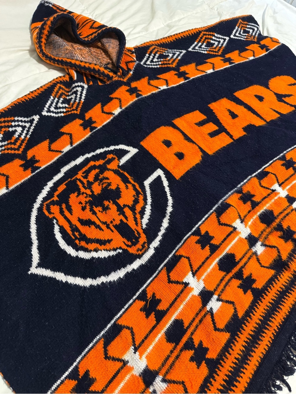Bears Hooded poncho